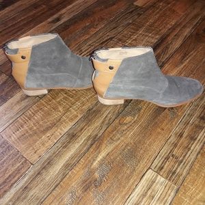 Joe's suede ankle booties